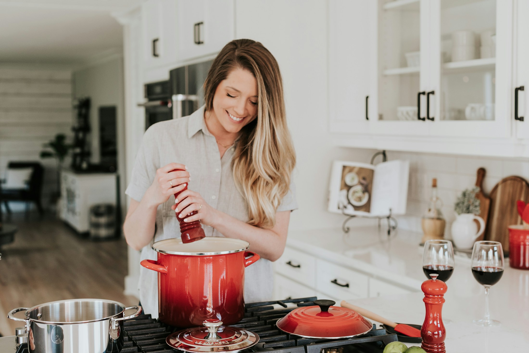 A renovated home interior — the kind of project a HELOC can fund